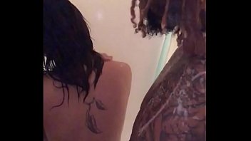 Layla takes shower with BBC (Subscribe to watch Sex ascend in shower)